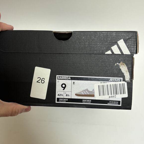 Adidas Barreda Sportswer Men’s Size 9 Athletic Shoe JR1325 New In Box - Picture 4 of 7